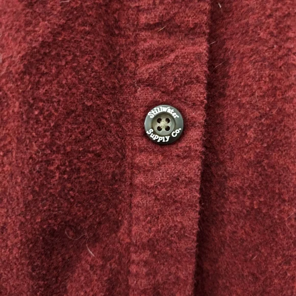 Vintage Stillwater Supply Co Chamois Flannel Button Up Shirt Mens 2XL Long Sleev - Picture 5 of 14